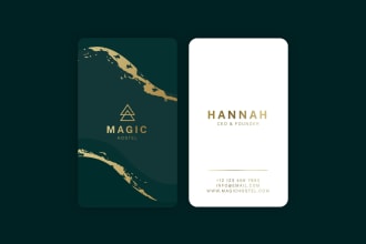 design business card and stationary for you