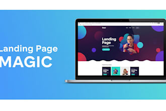 design a captivating landing page, homepage or saas dashboard on figma