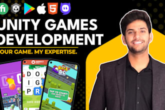 be your full time unity game developer for a project