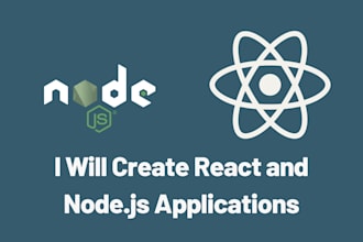 develop web apps in react or next js, node js, and AWS