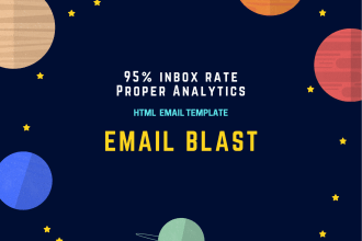 send bulk email blasts or bulk emails campaign