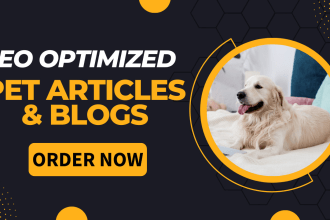 write SEO optimized pet articles and blogs