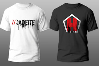 create an amazing customized typographic tshirt design