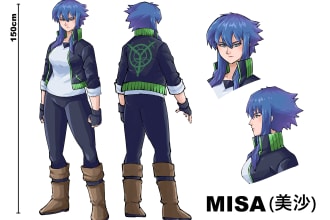 make a character sheet and character design