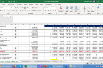 do development budget for non profit org and  private business