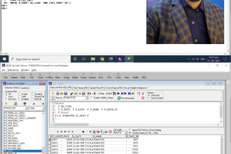 write sql queries and help in oracle sql related