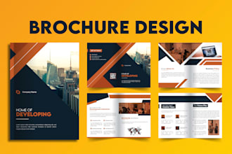 design amazing corporate brochure
