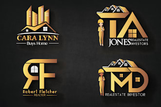design realtor and real estate business logo