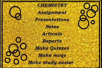 assist you in all chemistry related tasks