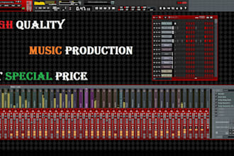 produce hip hop and rap music for you