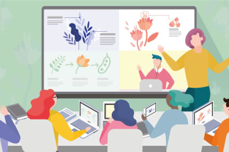 create attractive and informative presentations