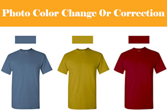 color change or photo color correction in photoshop