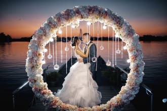 do wedding and event photo editing  in photoshop lightroom