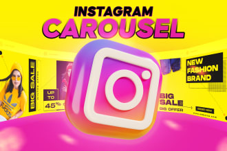 design engaging instagram and linkedin carousel posts