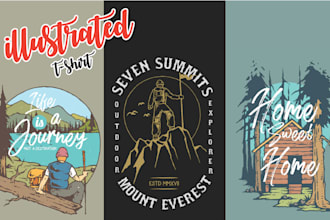 create illustration tshirt sweatshirt design