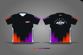 create a custom sublimation jersey design