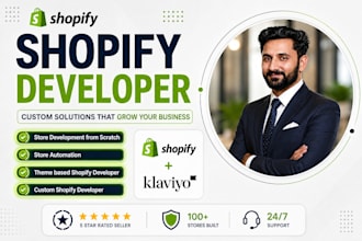 be your shopify store, shopify expert, shopify developer