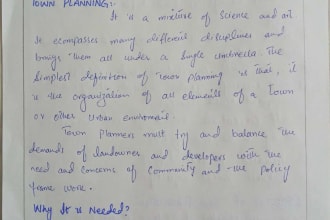 handwrite or type study notes in 24hrs for you