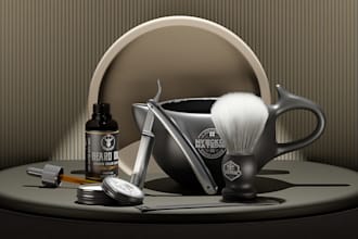 do realistic 3d product modeling rendering and animation