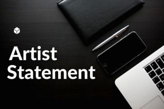write your artist statement