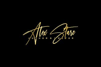 create a signature logo design that is handwritten or text