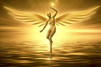 heal your emotional trauma with golden lights