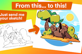 transform your sketch into digital