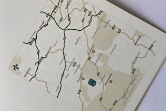 design a bespoke location map