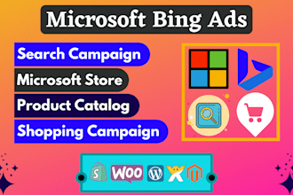 run microsoft shopping ads, bing search ads campaign for your business
