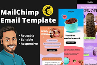 design responsive mailchimp email template