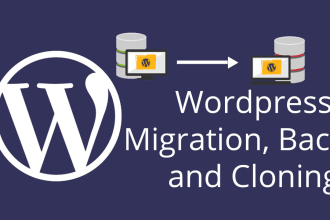 migrate and move the wordpress website in 1 hour