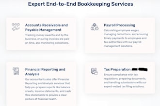 manage bookkeeping on quickbooks and xero