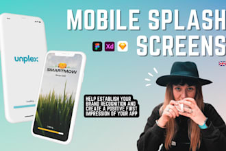 design you a mobile splash screen