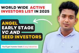 provide seed, vc, angel and early stage investor leads