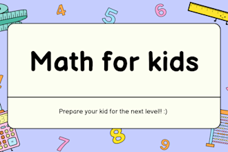 be your math tutor from 1st to 12th grade, english or spanish