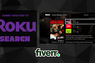 submit your feed to roku search