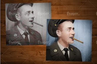 colorize, restore, retouch, restore your historic image