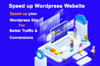 speed up and optimize your wordpress website for better performance
