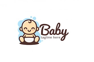 make a high quality baby care logo for you with new concept