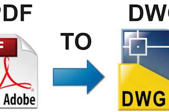 convert pdf to dwg