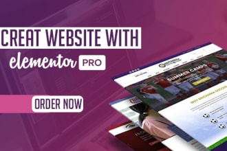 develop attractive, woocommerce wordpress website with elementor pro