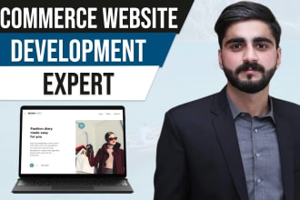 design and develop ecommerce website or online store, wordpress developer