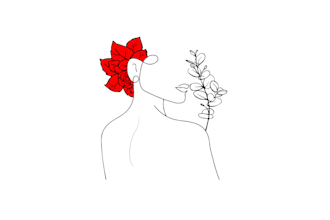 draw unique  minimalist line  art illustration