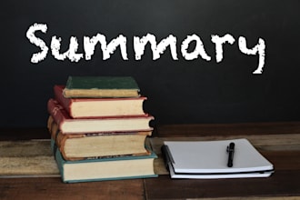 be your creative summary writer