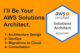 be your AWS solutions architect and devops guy