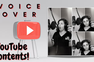 give you the perfect voice over for your youtube contents