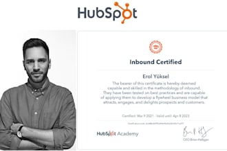 set up your hubspot crm and create sales, marketing automation
