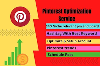 set up your pinterest business account, pins and boards with optimization