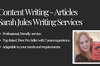 write fresh and interesting articles