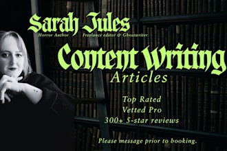 write fresh and interesting articles